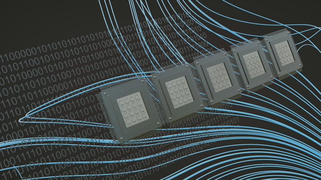 blockchain technology concept